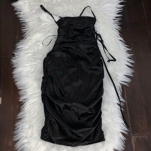 Silk pencil dress